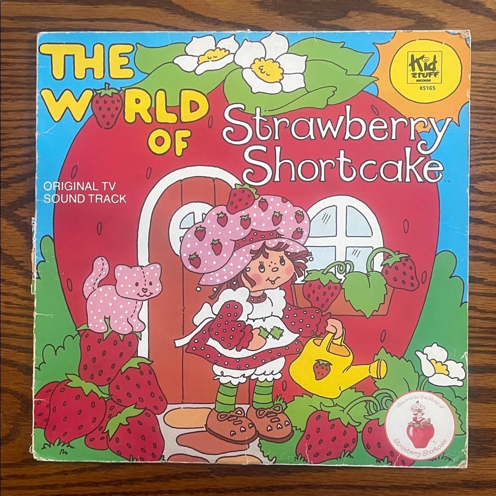Strawberry Shortcake - The World of Strawberry Shortcake Vinyl Record KS165 LP